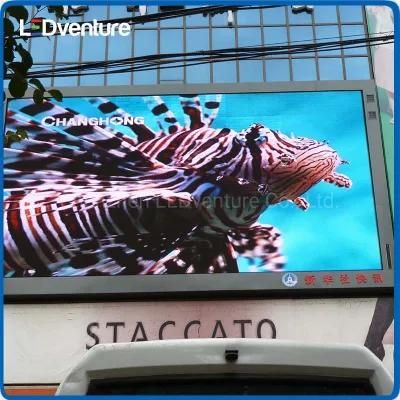P4.81 High Brightness Outdoor Fixed LED Digital Display for Advertising