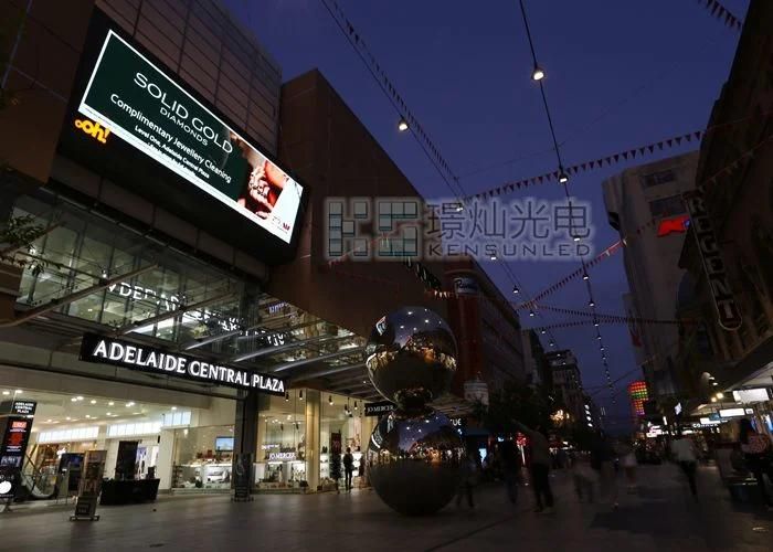 Australia P5 Outdoor LED Video Display 1080P Shopping Mall P5 Outdoor LED Display
