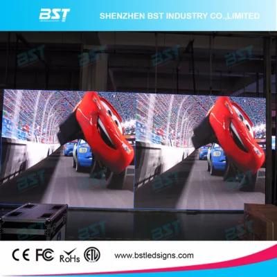 P6.67mm High Brightness Outdoor Rental LED Video Wall