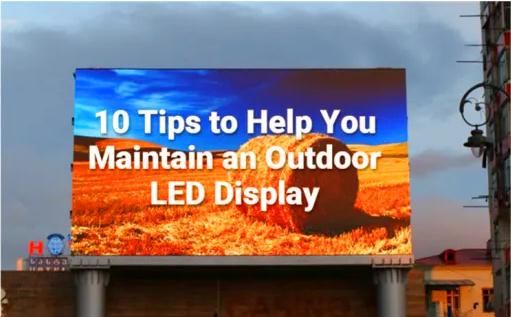 Indoor/Outdoor SMD Full Color Advertising Digital LED Display Screen Signs