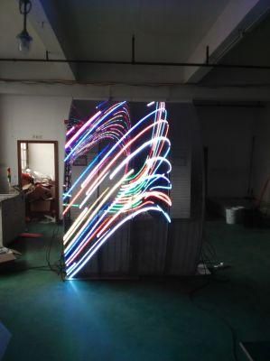 LED Transparent Display for Glass Wall Advertising