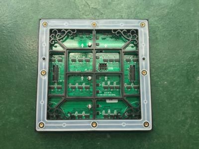 192X192mm 6000nits Brightness Outdoor P6 LED Module 1/4scan