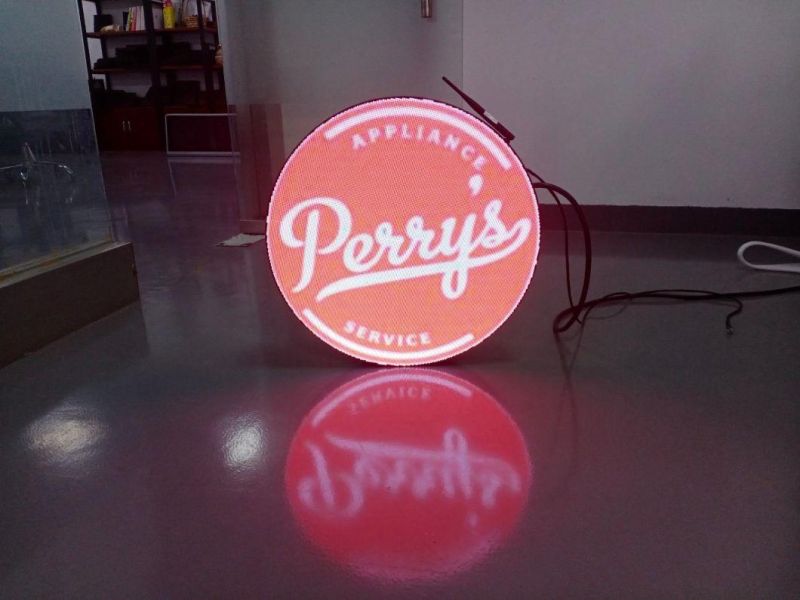 Outdoor P2 P4 Advertising Circle Round Shape LED Display Screens