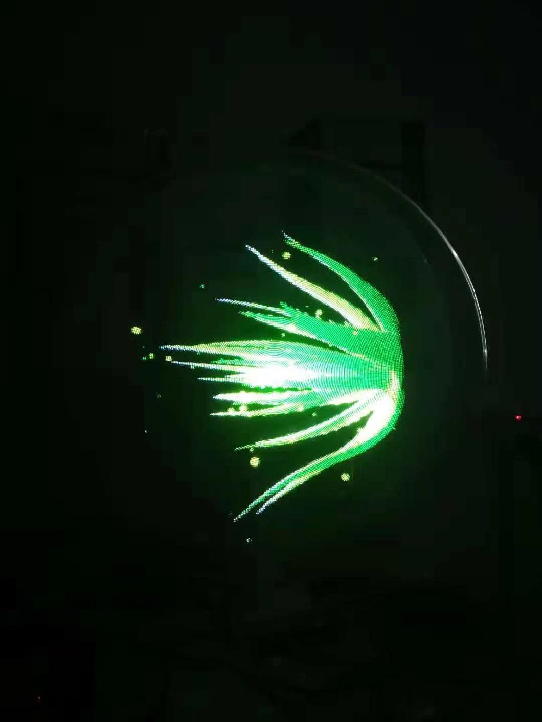 1m Advertising Programmable 3D LED Fan Hologram