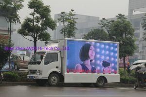 Mobile Advertising Trailer LED Display, Electronic Billboard LED Display P4mm