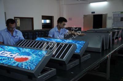 LED Sign Outdoor Full Color Double Sided LED Programmable Message Digital Sign Board for Airport