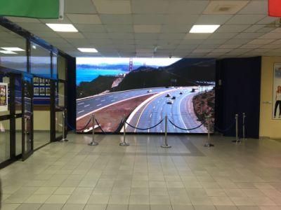 P3mm P6mm Indoor Fixed Full Color LED Video Wall Display