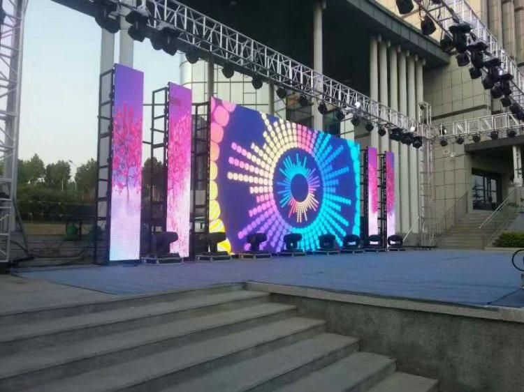 Outdoor Commercial P4.81 500*500mm Full Color LED Display Panel