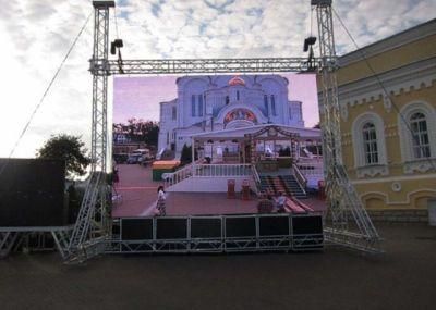 IP65 SMD Stage Lighting Video Wall P3.91 LED Rental Outdoor Display