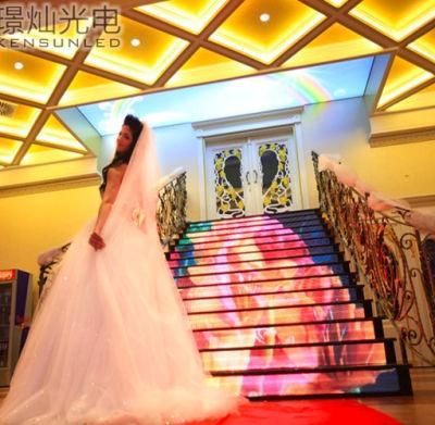 P5 Full Color Stair LED Screen Indoor LED Wall for Wedding Party Event