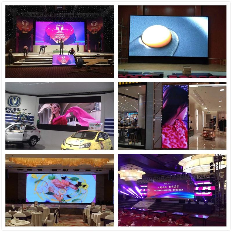 P2.9 Indoor Slim High Definition Full Color Rental LED Display for Video Advertising (CE RoHS FCC)