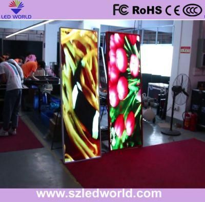 The Lightest Convenient Poster LED Display Screen for Viewing