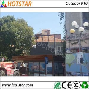 Outdoor P10 LED Fixed LED Display with High Brightness and Resolution