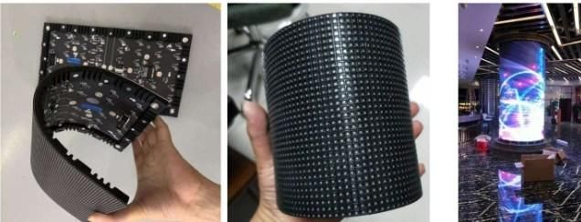 P4 Flexible Soft LED Display Module SMD2121 240mmx120mm