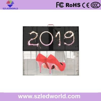 Retail Digital Glass Advertising LED Display Screens, Outdoor P3.9-P7.8