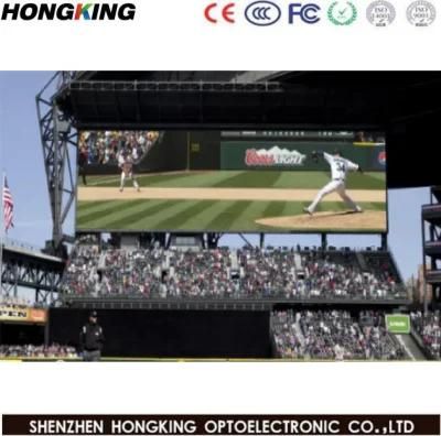 P8 Advertising Stage Showing LED Screen