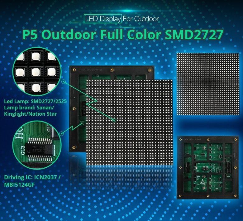 P5 Outdoor SMD2727 LED Display Module