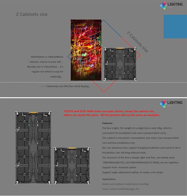 LED Wall 3.9 LED Video Wall Panel 3.9mm Indoor/Outdoor P3.91mm Indoor Full Color Rental Display