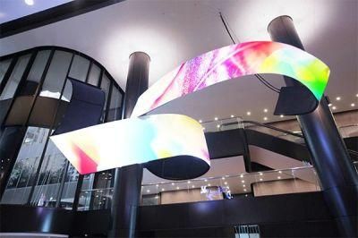 Indoor P2 Customized SMD Large Flexible LED Display Screens