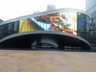 P2.976-6.25 Transparent Glass LED Display (LED Screen) for Advertising Billboard