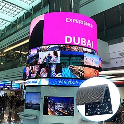 Hot-Sale P2 P2.5 P3 P4 Flexible LED Display Module Size 240*120mm