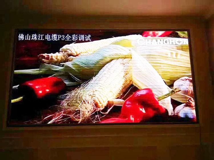 P3 Indoor LED Wall Display Screen Panel with High Refresh Rate