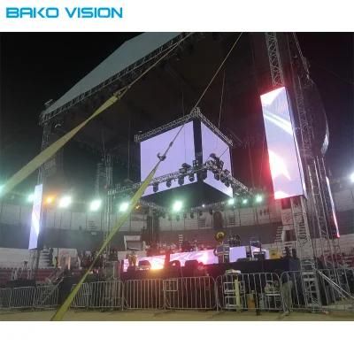 Reliable P4.81 Outdoor 50X100cm Rental LED Display with Kinglight LEDs
