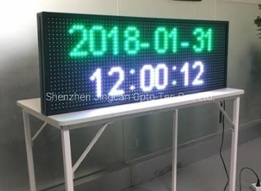 Outdoor Text Advertising Programmable Scrolling P10 Outdoor LED Display