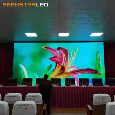 High Definition Indoor LED Display P6 Full Color Meeting LED Display