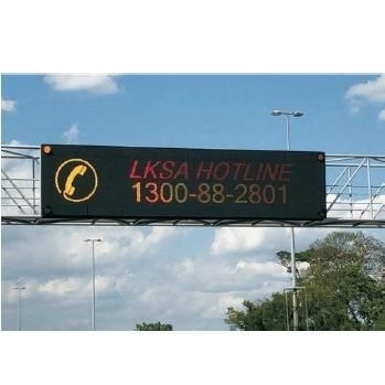Traffic Variable Message Sign for Highway Useage