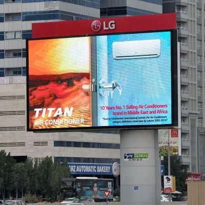 Digital Signage P6 Outdoor Advertising LED Display Screen for High Building