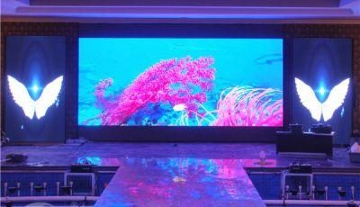 Text Fws Natural Packing Display Screen LED Video Wall with UL