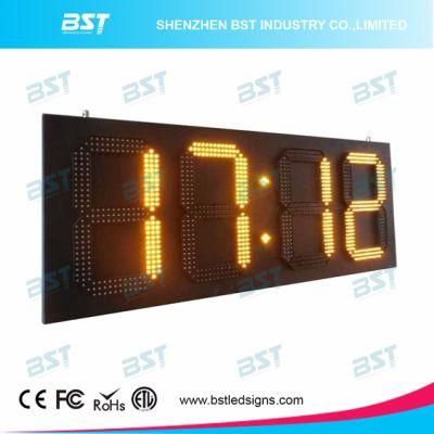 Yellow Color Outdoor Waterproof up-Counters LED Sign for Sport