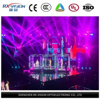 Indoor P2.5 P3.9 P4.8 Rental Display Screen Ecran LED Indoor for Stage