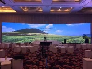 P4.81 Indoor LED Display Screen with Curve Shape