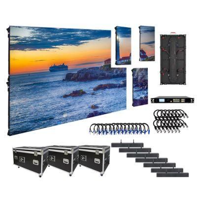 Turnkey LED Video Wall System P2.9 P3.9 P4.8 Rental Indoor LED Display Event Outdoor LED Panel Stage LED Screen for Concert