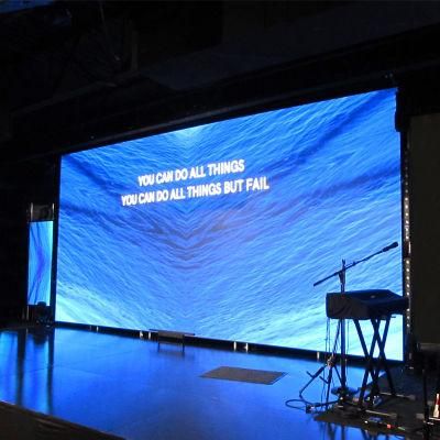 Movable 3X2m P3 P4 Stage Background Rental LED Screen Display System