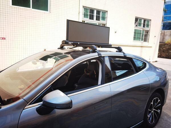 Taxi Top P5 P4 P3 P2.5 LED Digital Display Full Color 4G/WiFi Outdoor Waterproof Car Roof Moving Advertising Billboard