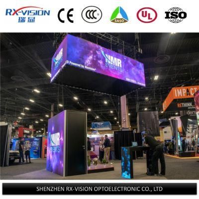 500 X 500mm HD Indoor Digital Advertising LED Display P3.91 P4.81 Rental RGB LED Video Wall Panel
