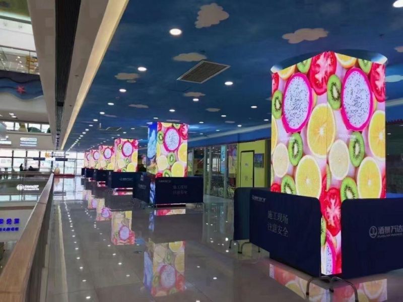 Portable Indoor / Outdoor Rental Background SMD Advertising Billboard Video Wall P2.5 Module Cabinet Controller Advertising LED Display Screen Sign Board Panel