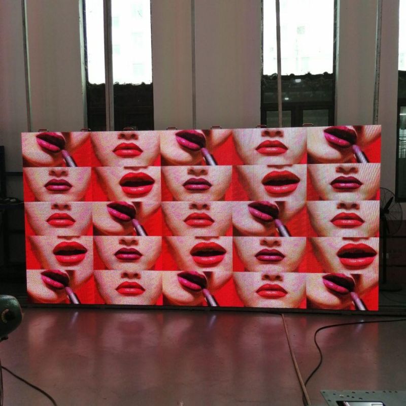 Front Service P6.35 Outdoor LED Display Sign for Advertising 4X8FT 3X7FT