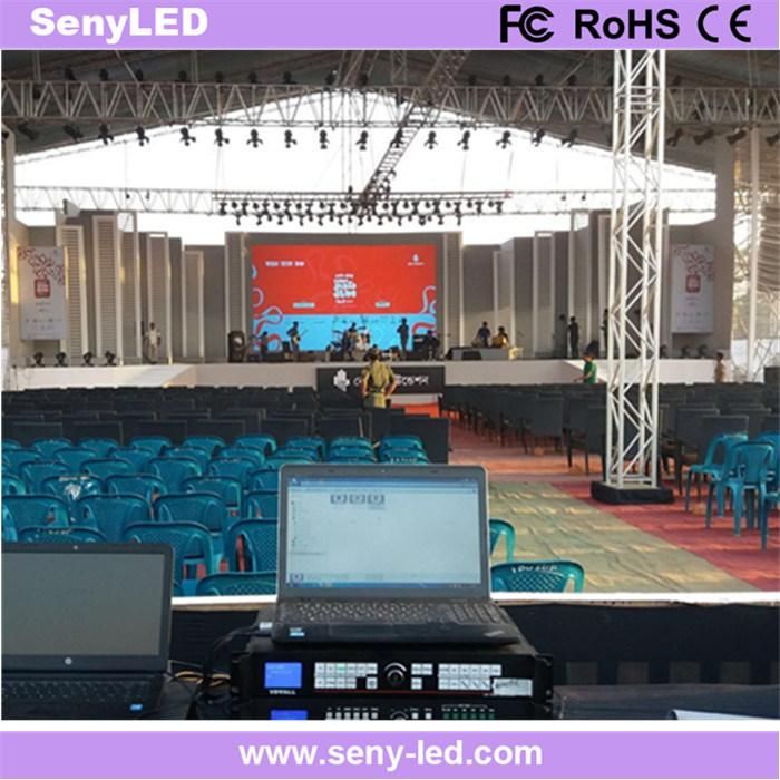 P3.91 Outdoor Rental Full Color Die-Casting LED Display Screen for Stage
