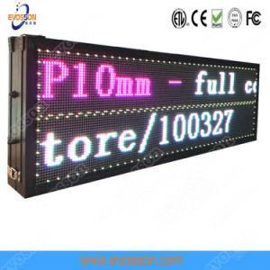 P10 Semi-Outdoor Electronic Advertising Message LED Sign