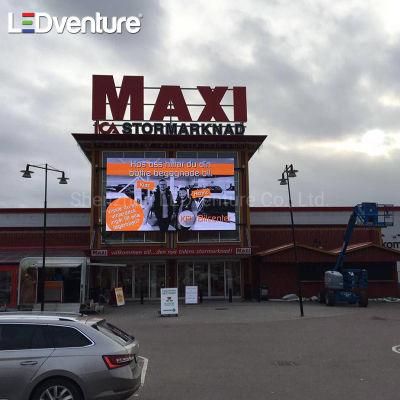 Outdoor P10 Advertising Digital Screen LED Display Wall